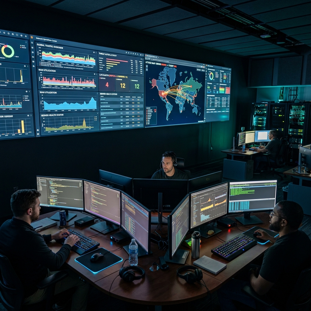 InfraEdge Network Operations Center